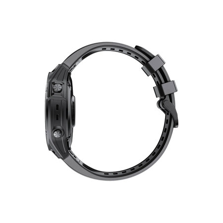 FixPremium - Bracelet en silicone pour Garmin (QuickFit 26 mm), noir