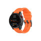FixPremium - Bracelet en silicone pour Garmin (QuickFit 26 mm), orange
