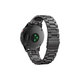 FixPremium - Bracelet en acier inoxydable pour Garmin (QuickFit 22 mm), noir