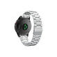 FixPremium - Bracelet en acier inoxydable pour Garmin (QuickFit 22 mm), argent
