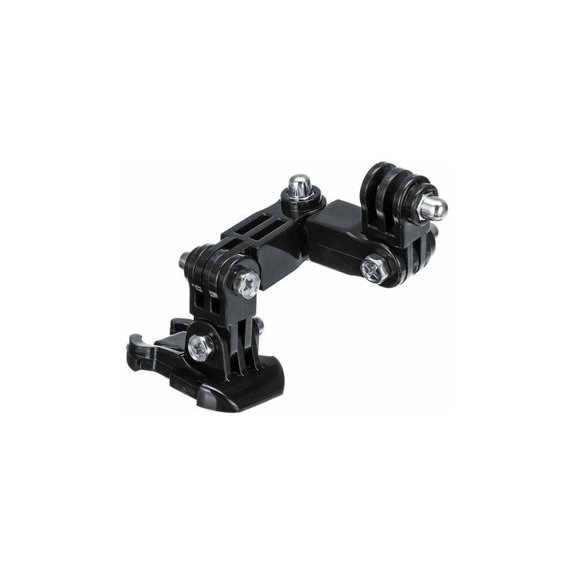 FixPremium - Support à 3 bras pour GoPro, noir