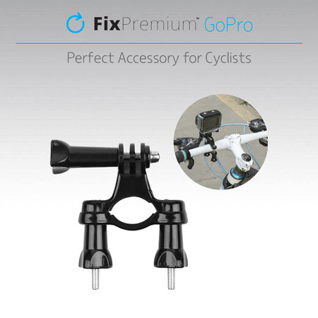 FixPremium - Support vélo pour GoPro, noir