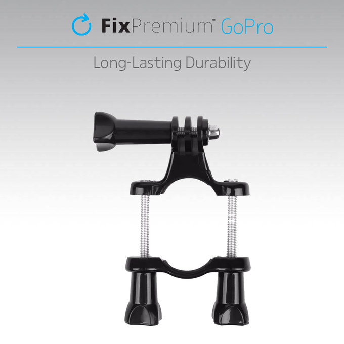 FixPremium - Support vélo pour GoPro, noir