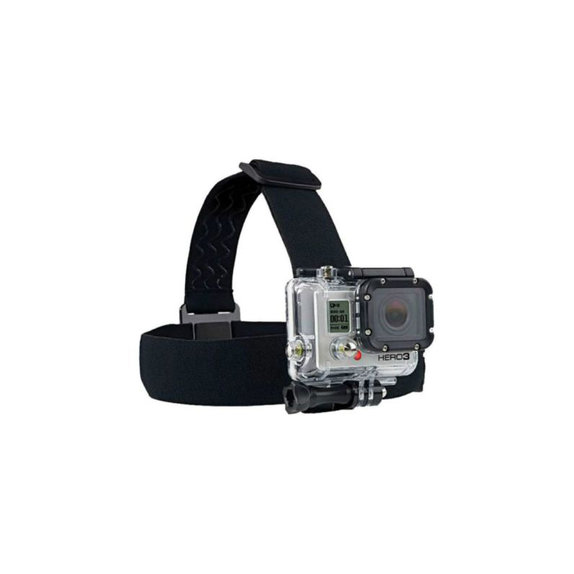 FixPremium - Support de tête pour GoPro, noir