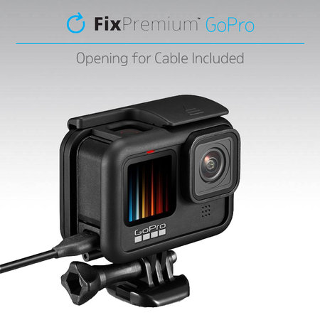 FixPremium - Étui à piles pour GoPro Hero 9, noir