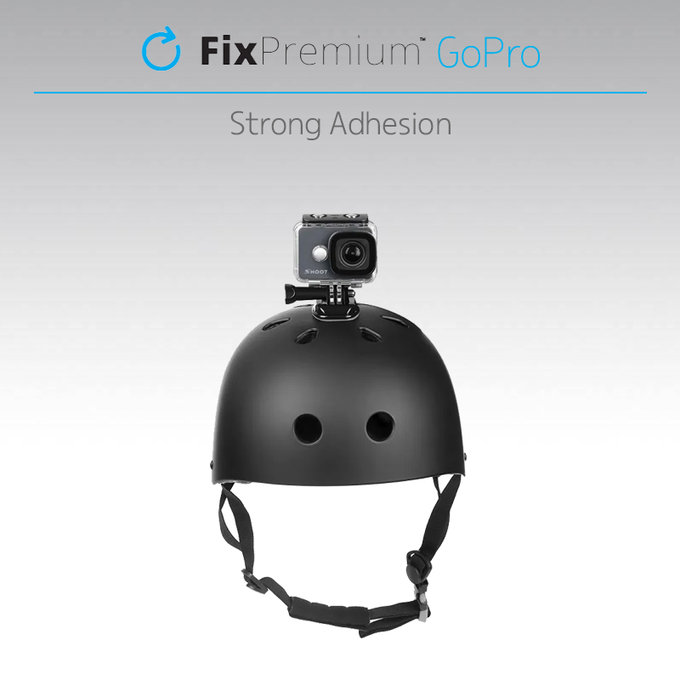 FixPremium - Ensemble d'autocollants pour support GoPro