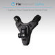 FixPremium - Support de casque pour GoPro, noir