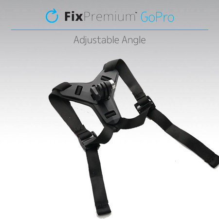 FixPremium - Support de casque pour GoPro, noir