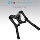 FixPremium - Support de casque pour GoPro, noir