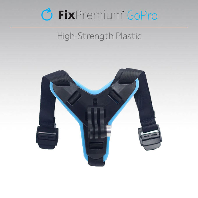 FixPremium - Support de casque pour GoPro, noir