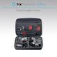 FixPremium - Étui pour GoPro et accessoires (taille L), noir