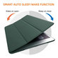FixPremium - Étui à rabat en silicone pour iPad Pro 12,9" (4e, 5e génération), vert