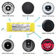 iRobot Roomba 500, 600, 700, 800, 900-series, R3, Scooba 450, Vileda 137173 - Batterie 11702, GD-Roomba-500, VAC-500NMH-33 14.4V 2800mAh HQ