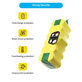 iRobot Roomba 500, 600, 700, 800, 900-series, R3, Scooba 450, Vileda 137173 - Batterie 11702, GD-Roomba-500, VAC-500NMH-33 14.4V 2800mAh HQ