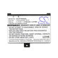 PocketBook Pro 602, 603, 612, 902, 903, 912, 920, 920.W - Batterie 1ICP4/40/60 1S1P 1100mAh HQ