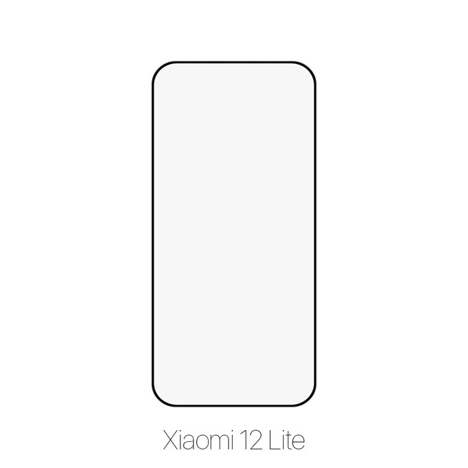 FixPremium FullCover Glass - Verre trempé pour Xiaomi 12 Lite, noir