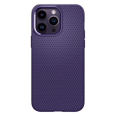 Spigen - Étui Liquid Air pour iPhone 14 Pro, Deep Purple