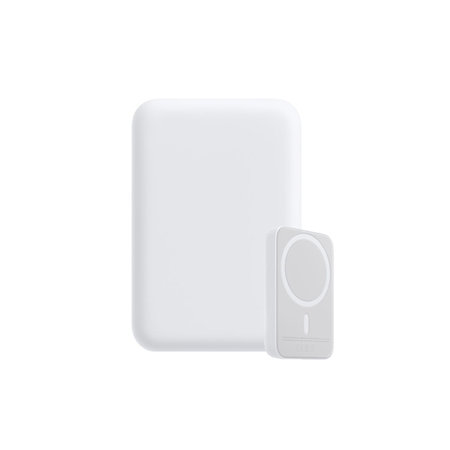 FixPremium - MagSafe PowerBank 5000 mAh, blanc