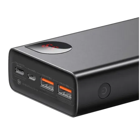 Baseus - PowerBank 65W 20 000 mAh, noir