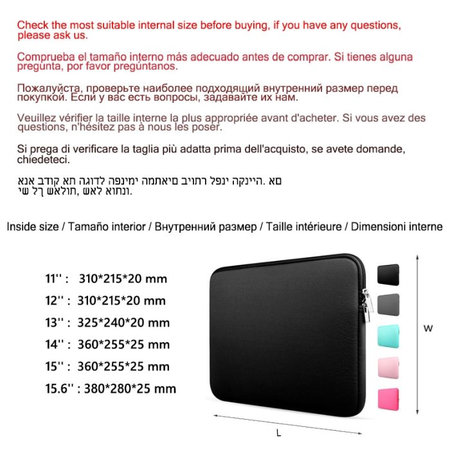FixPremium - Étui pour ordinateur portable 14", rose
