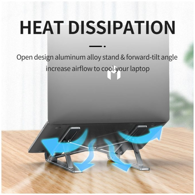 UGREEN - Support pour ordinateur portable, argent