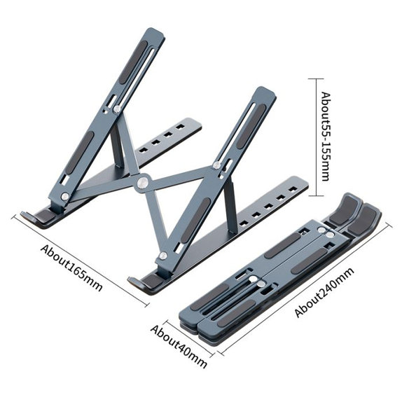 UGREEN - Support pour ordinateur portable, argent