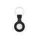 FixPremium - Porte-clés en silicone pour AirTag, noir
