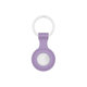 FixPremium - Porte-clés en silicone pour AirTag, violet