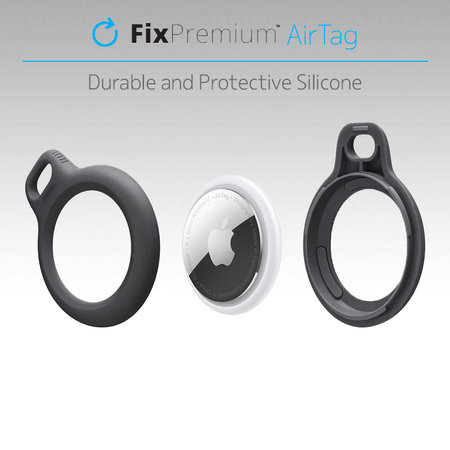 FixPremium - Étui s String pour AirTag, noir