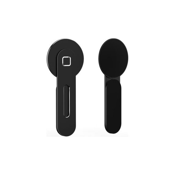 FixPremium - Support MagSafe pour iPhone pour ordinateur portable, noir