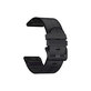 FixPremium - Bracelet en cuir pour Garmin (QuickFit 26mm), noir