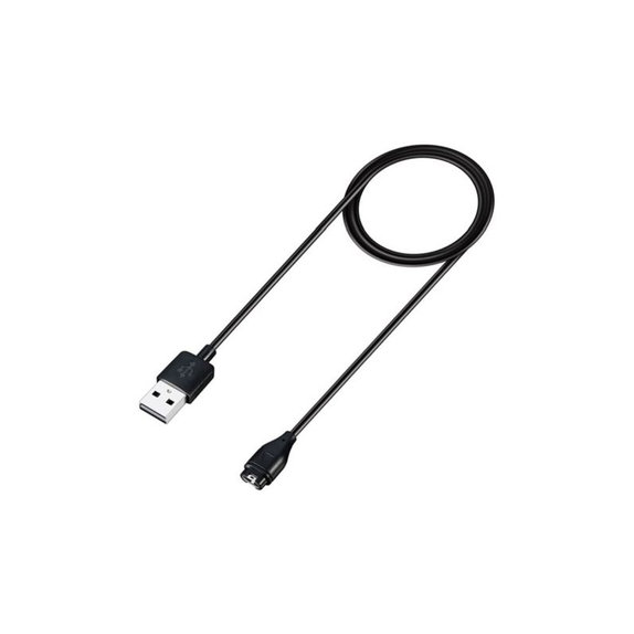 FixPremium - Câble de chargement pour montre Garmin, noir