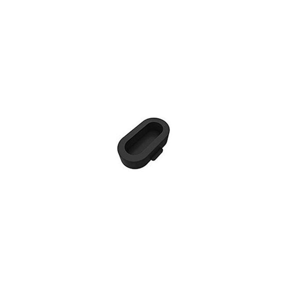 FixPremium - Cache du port de charge pour montre Garmin, noir