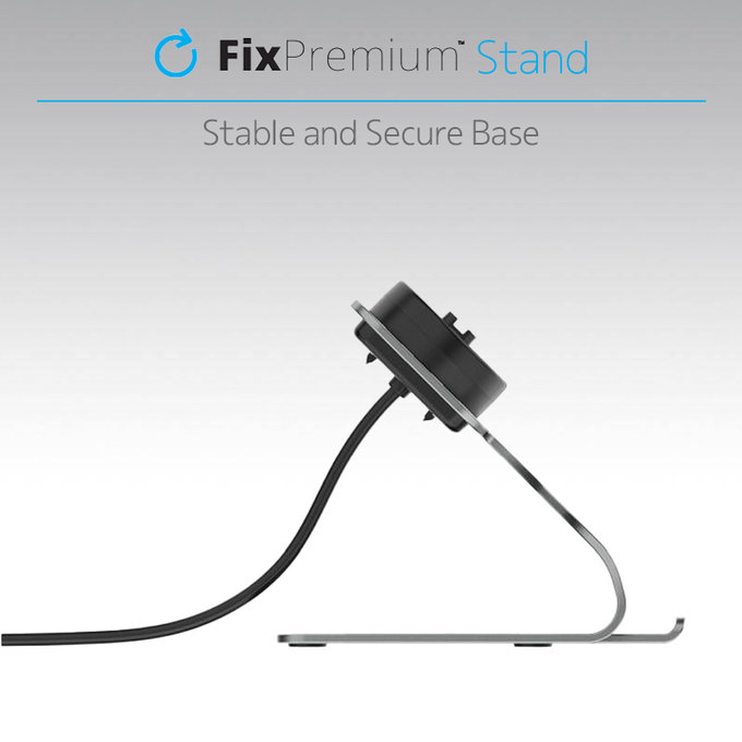 FixPremium - Support de chargement pour montre Garmin, gris sidéral