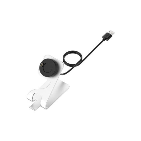 FixPremium - Support de chargement pour montre Garmin, argent