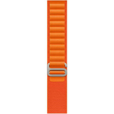 FixPremium - Bracelet Alpine Loop pour Apple Watch (42, 44, 45 et 49 mm), orange