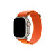 FixPremium - Bracelet Alpine Loop pour Apple Watch (42, 44, 45 et 49 mm), orange