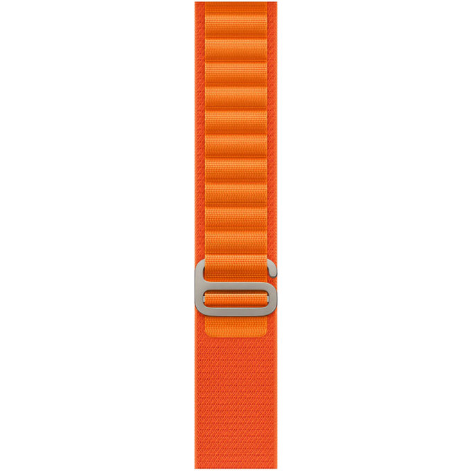 FixPremium - Bracelet Alpine Loop pour Apple Watch (38, 40 et 41 mm), orange