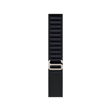 FixPremium - Bracelet Alpine Loop pour Apple Watch (42, 44, 45 et 49 mm), noir