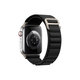 FixPremium - Bracelet Alpine Loop pour Apple Watch (38, 40 et 41 mm), noir
