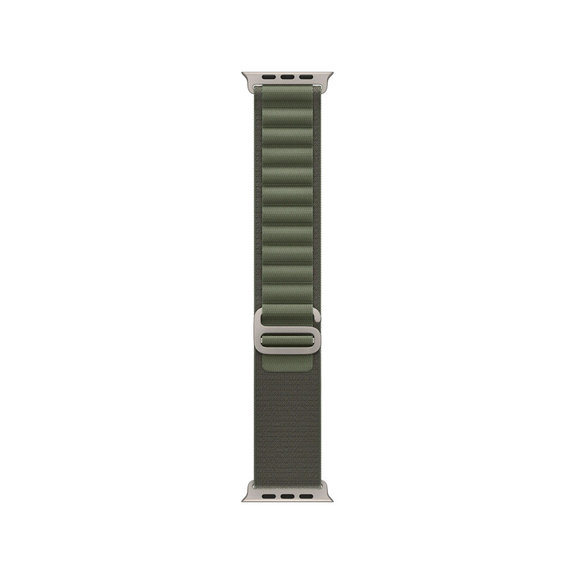 FixPremium - Bracelet Alpine Loop pour Apple Watch (42, 44, 45 et 49 mm), vert