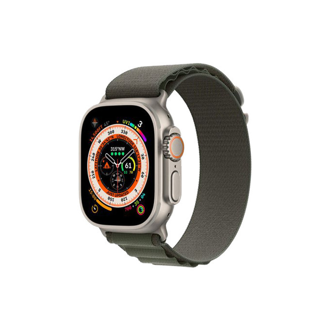 FixPremium - Bracelet Alpine Loop pour Apple Watch (38, 40 et 41 mm), vert