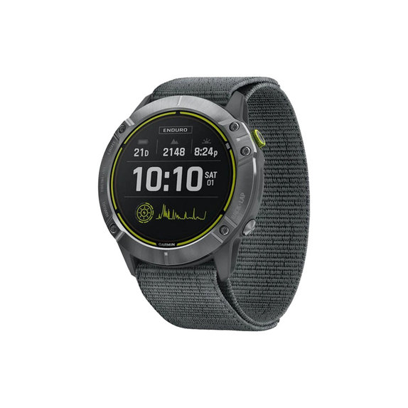 FixPremium - Bracelet en nylon pour Garmin (22 mm), gris
