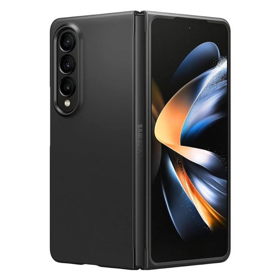 FixPremium - Étui en silicone pour Samsung Galaxy Z Fold 4, noir