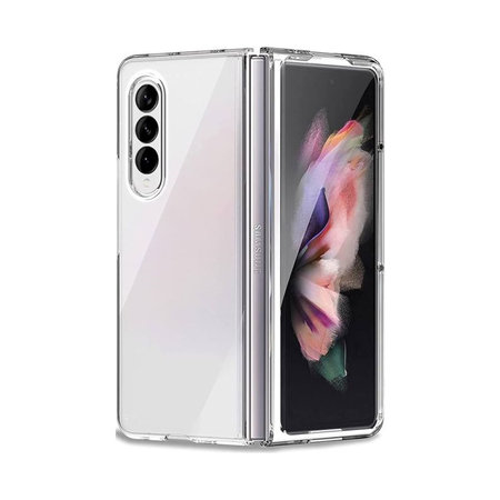 FixPremium - Coque en silicone pour Samsung Galaxy Z Fold 3, transparente