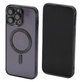 FixPremium - Coque Crystal avec MagSafe pour iPhone 13 Pro Max, noir