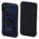FixPremium - Coque CamShield pour iPhone 13 mini, bleue