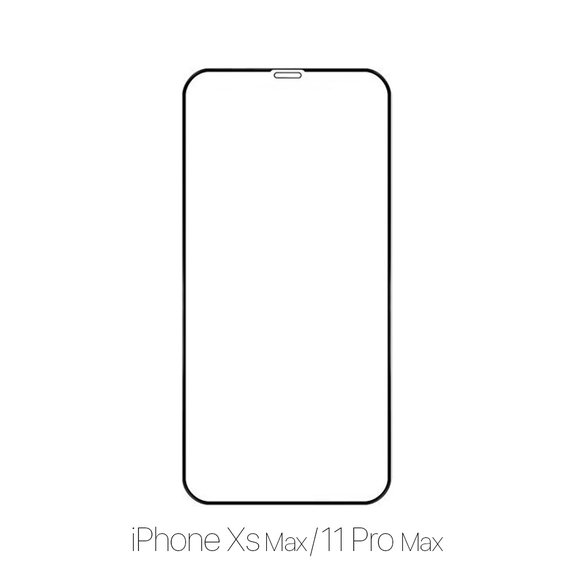FixPremium FullCover Glass - Verre trempé pour iPhone XS Max et 11 Pro Max