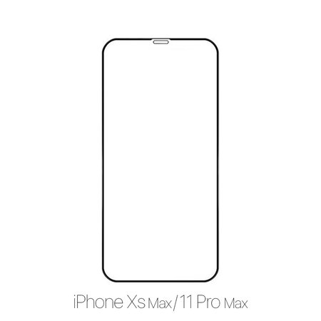 FixPremium FullCover Glass - Verre trempé pour iPhone XS Max et 11 Pro Max
