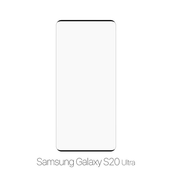 FixPremium FullCover Glass - Verre trempé 3D pour Samsung Galaxy S20 Ultra